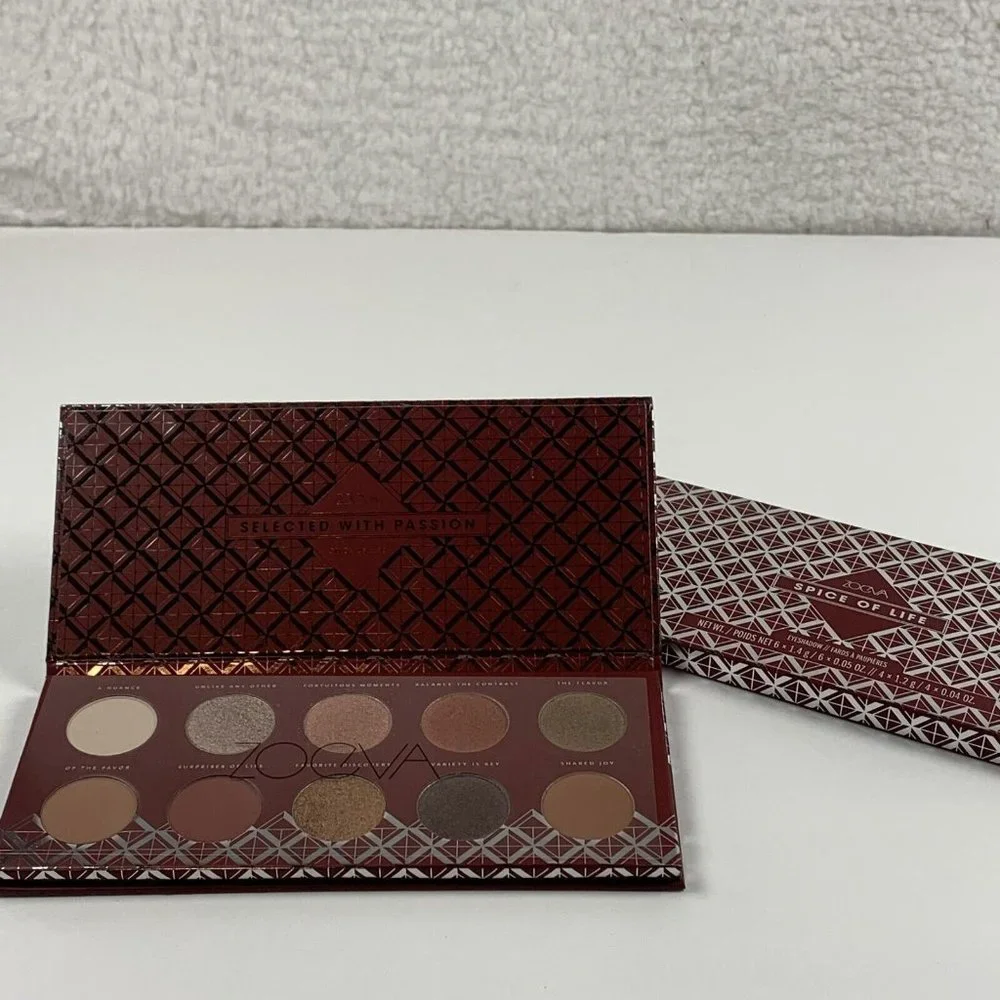 Zoeva Spice of Life Eyeshadow Palette 10 Highly-Pigmented Eye Shadows 6220‎